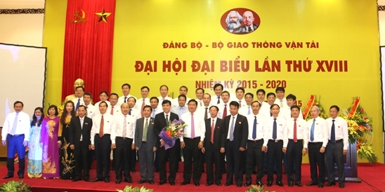Đồng chí Nguyễn Ngọc Đông được bầu làm Bí thư Đảng uỷ Bộ GTVT Khoá XVIII, nhiệm kỳ 2015-2020